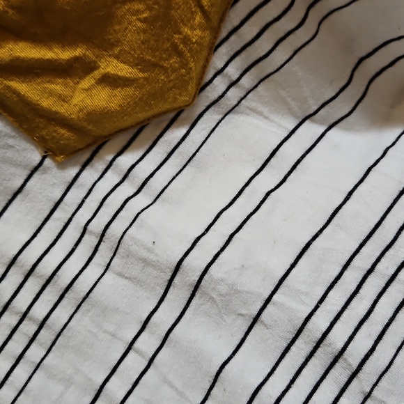 Oversized Fantastic Fawn Striped Tee - Picture 4 of 13